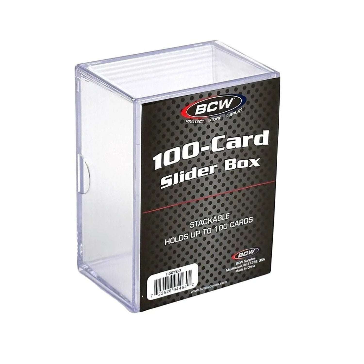 BCW 2-Piece Slider Box (100 kort)-Hobbykort