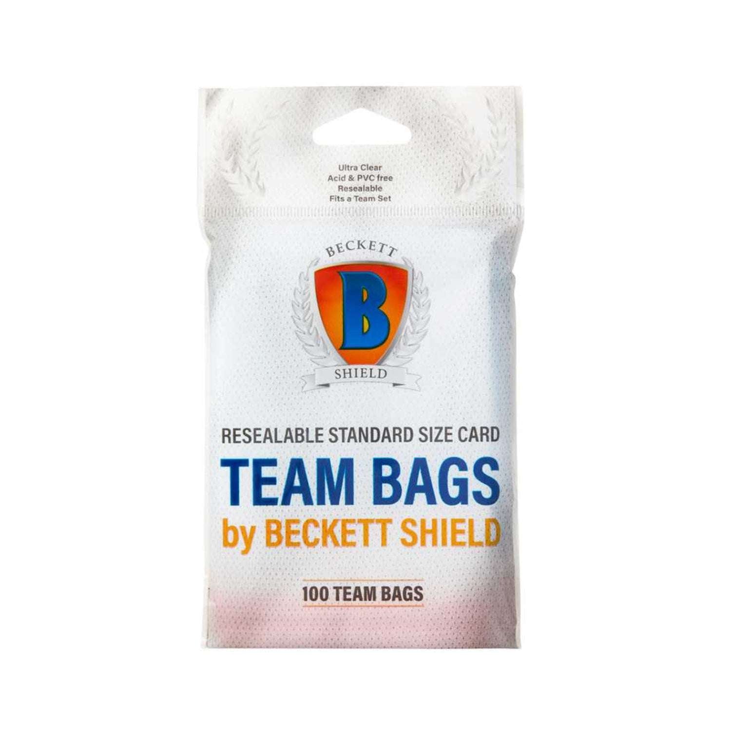 Beckett Shield Team Bags Resealable 100st-Hobbykort