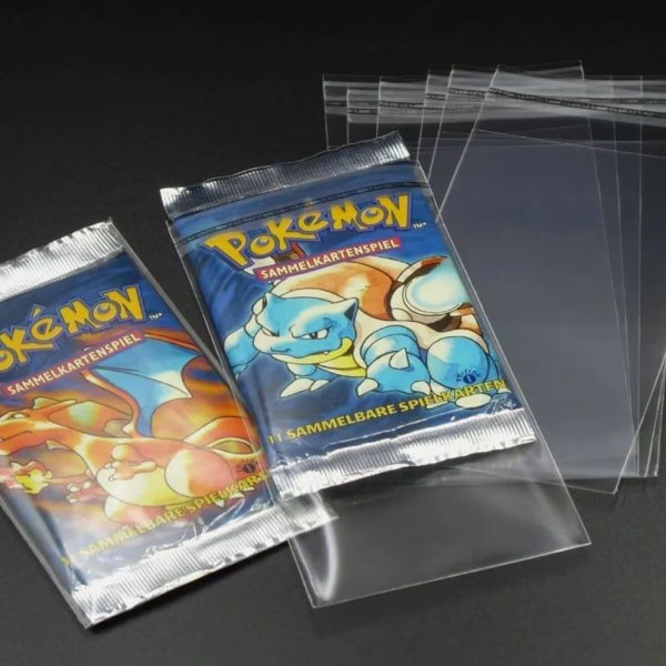 Booster Pack Card Sleeves Resealable (100st)-Hobbykort