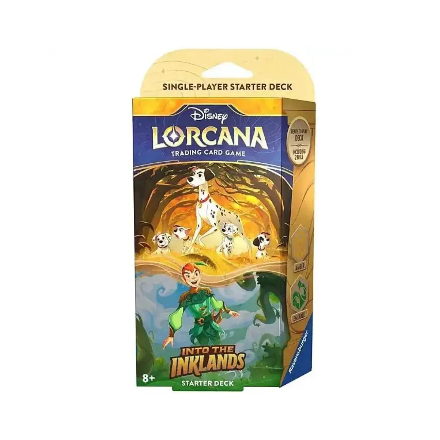 Disney Lorcana: Into the Inklands Starter Deck (Pongo & Peter Pan)-Hobbykort