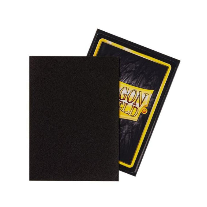 Dragon Shield Card Sleeves - Black Matte 100st (Standard)-Hobbykort