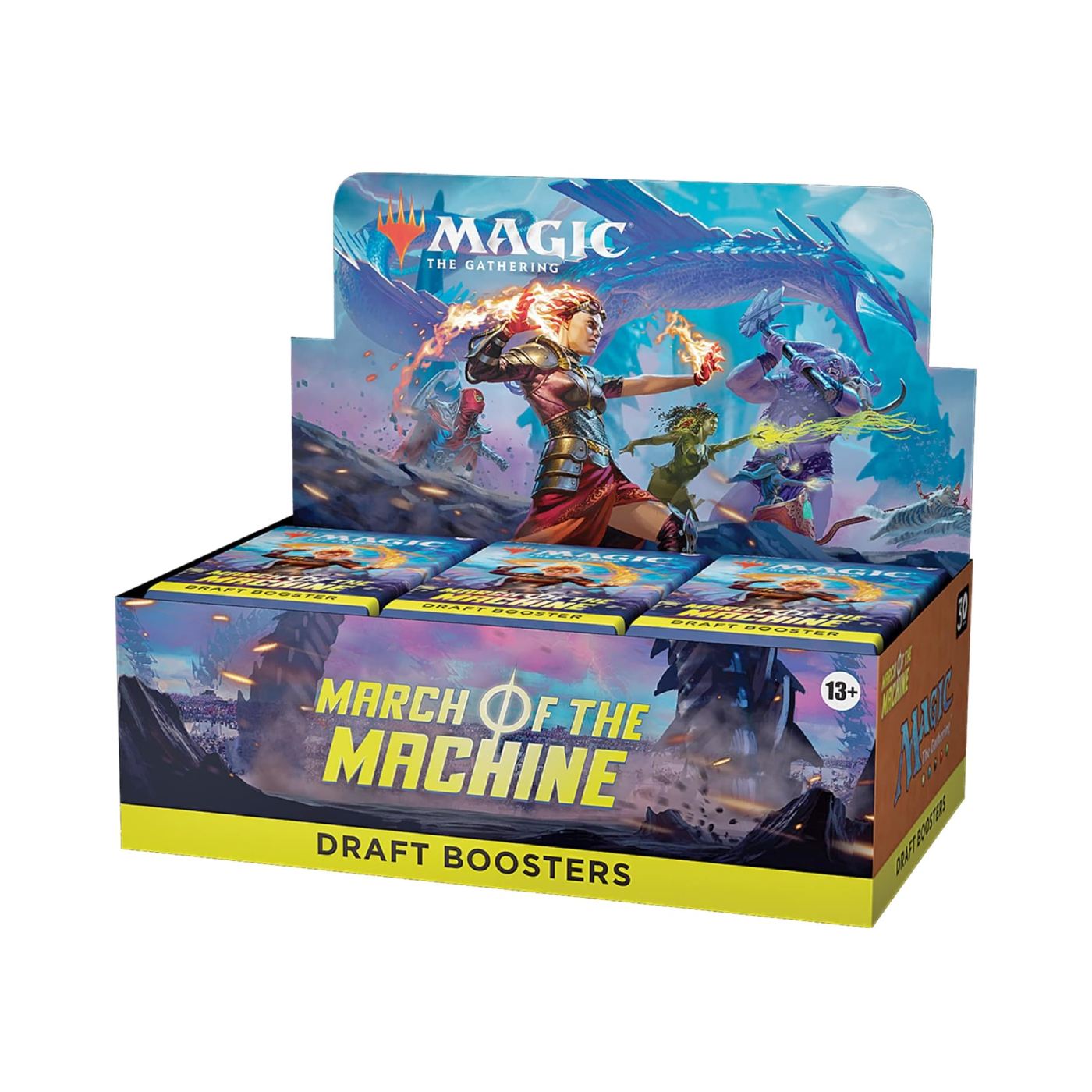 Magic The Gathering: March of the Machine Draft Play Booster Box-Hobbykort