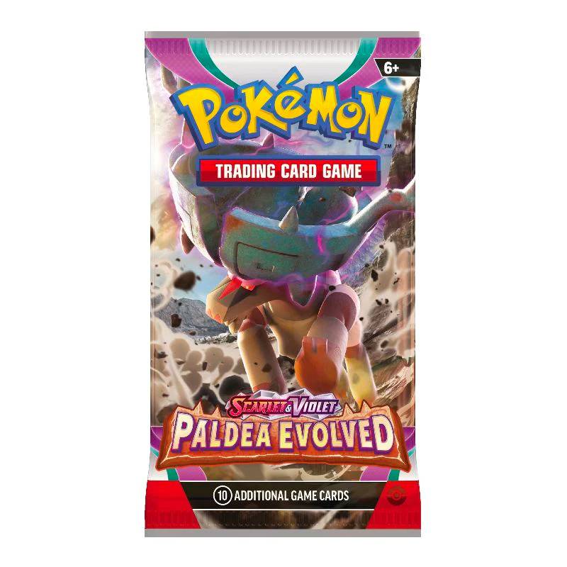 Pokémon Scarlet and Violet 2: Paldea Evolved Booster Pack - Hobbykort