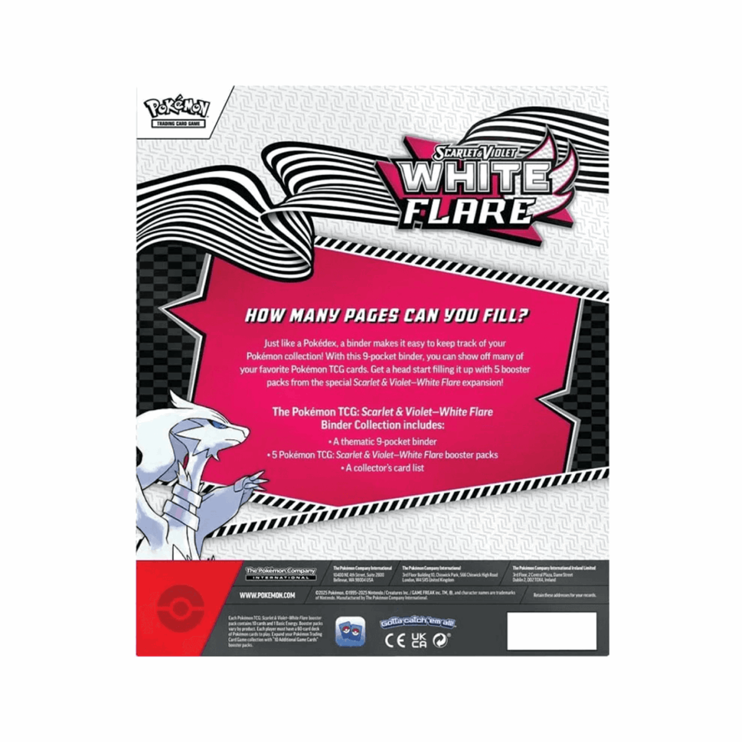 Pokémon S10.5: Pokémon Scarlet & Violet: White Flare Binder Collection-Hobbykort