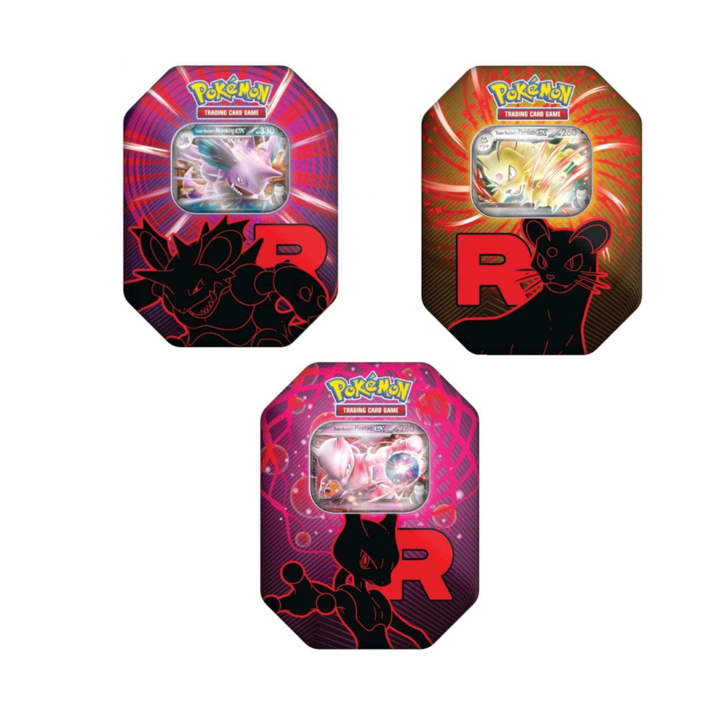 Pokémon SV10: Destined Rivals - Team Rocket Collectors ex Tin-Hobbykort