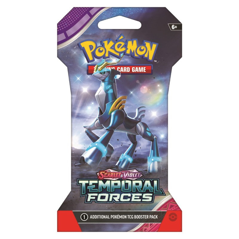 Pokémon SV5: Temporal Forces Sleeved Booster Pack-Hobbykort
