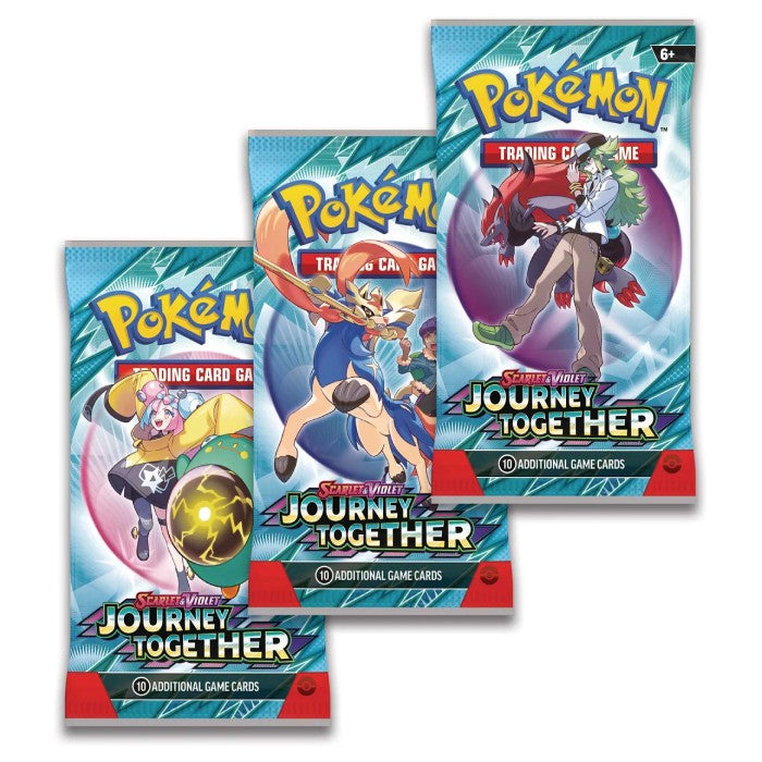 Pokémon Scarlet & Violet 9: Journey Together Blister 3-Pack-Hobbykort