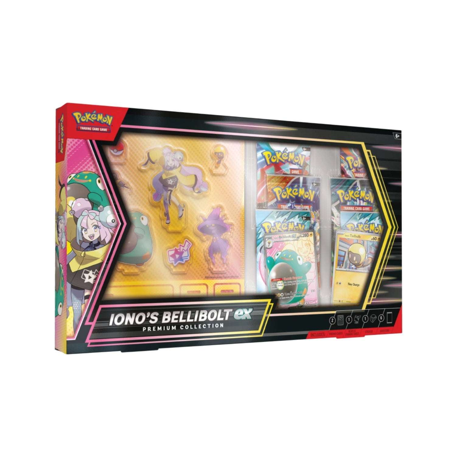 Pokémon TCG: Iono’s Bellibolt ex Premium Collection-Hobbykort