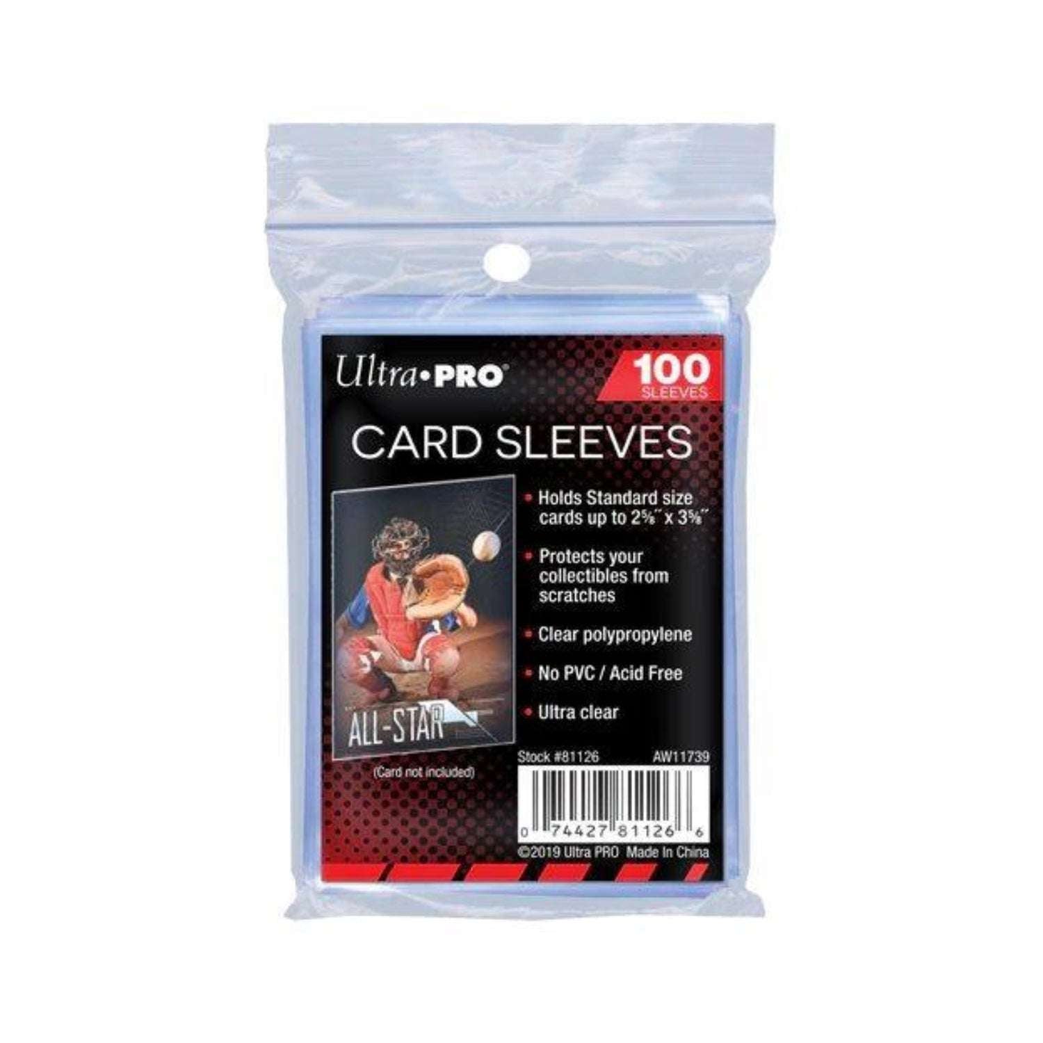 Ultra PRO: Card Sleeves - Penny Sleeves 100st (Standard)-Hobbykort
