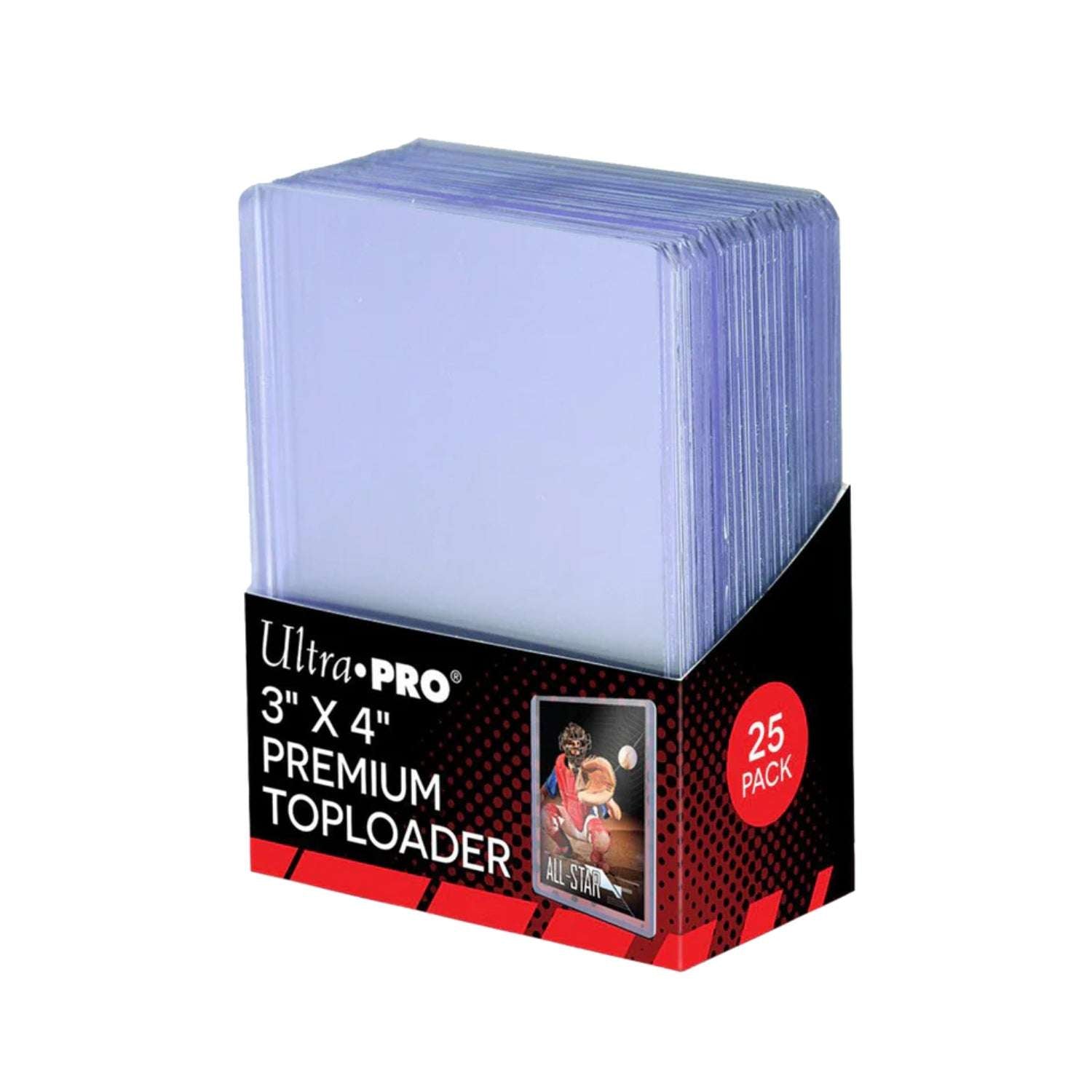 Ultra PRO Toploader Premium 3x4 Clear (25st)-Hobbykort
