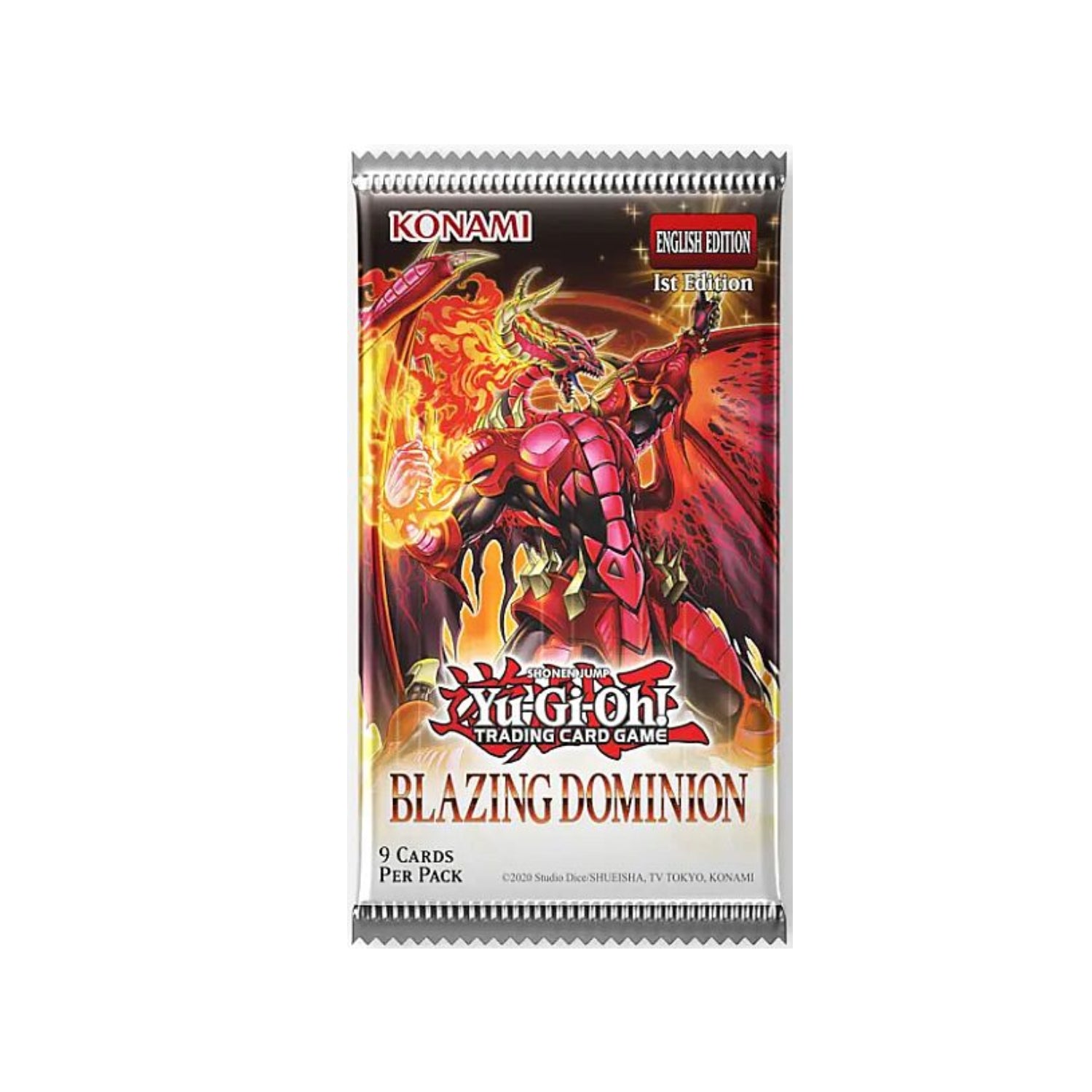 Yu-Gi-Oh! Blazing Dominion Booster Box-Hobbykort