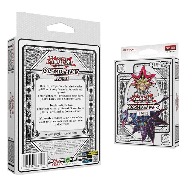 Yu-Gi-Oh! Mega-Pack Bundle 2025-Hobbykort
