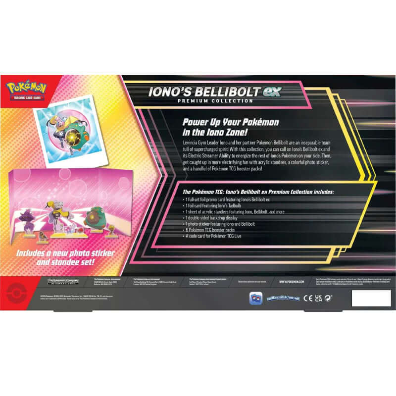 Pokémon TCG: Iono’s Bellibolt ex Premium Collection - Hobbykort