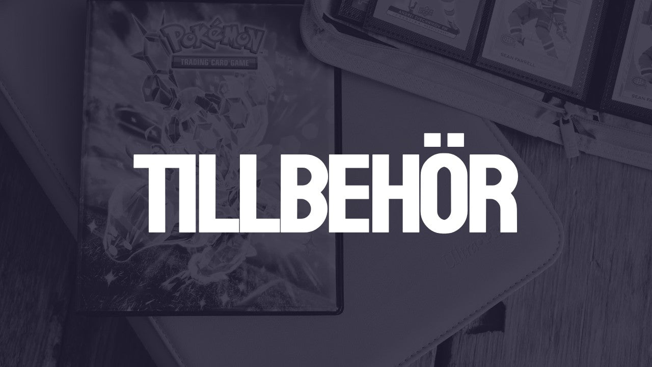 Tillbehör samlarkort collection banner - Hobbykort.se