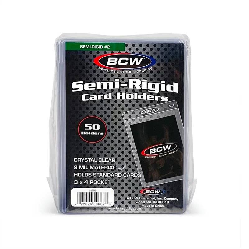 BCW Semi-Rigid Card Holder #2 (50st) - Hobbykort