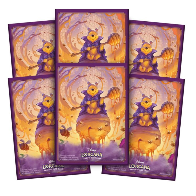 Disney Lorcana - Azurite Sea Card Sleeves: Winne the Pooh (Standard)-Hobbykort