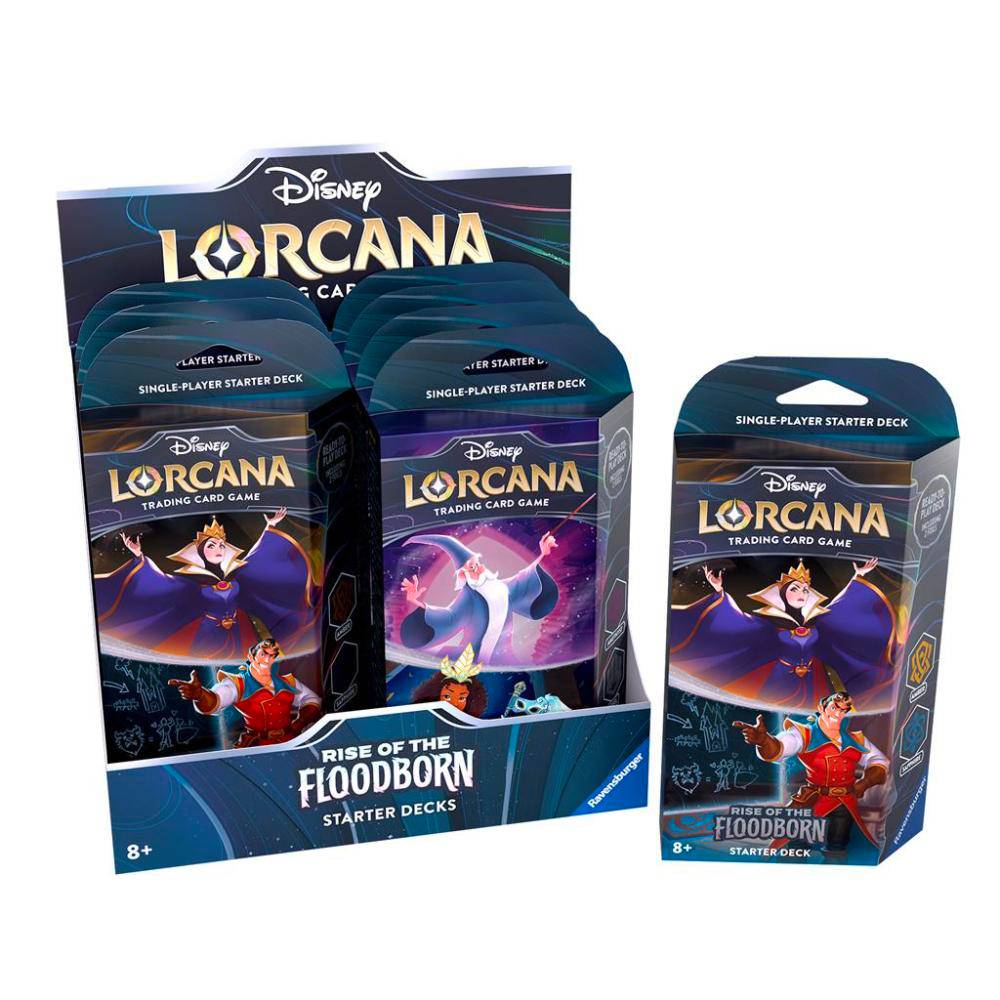 Disney Lorcana: Rise Of The Floodborn Starter Deck (Merlin & Tiana) - Hobbykort