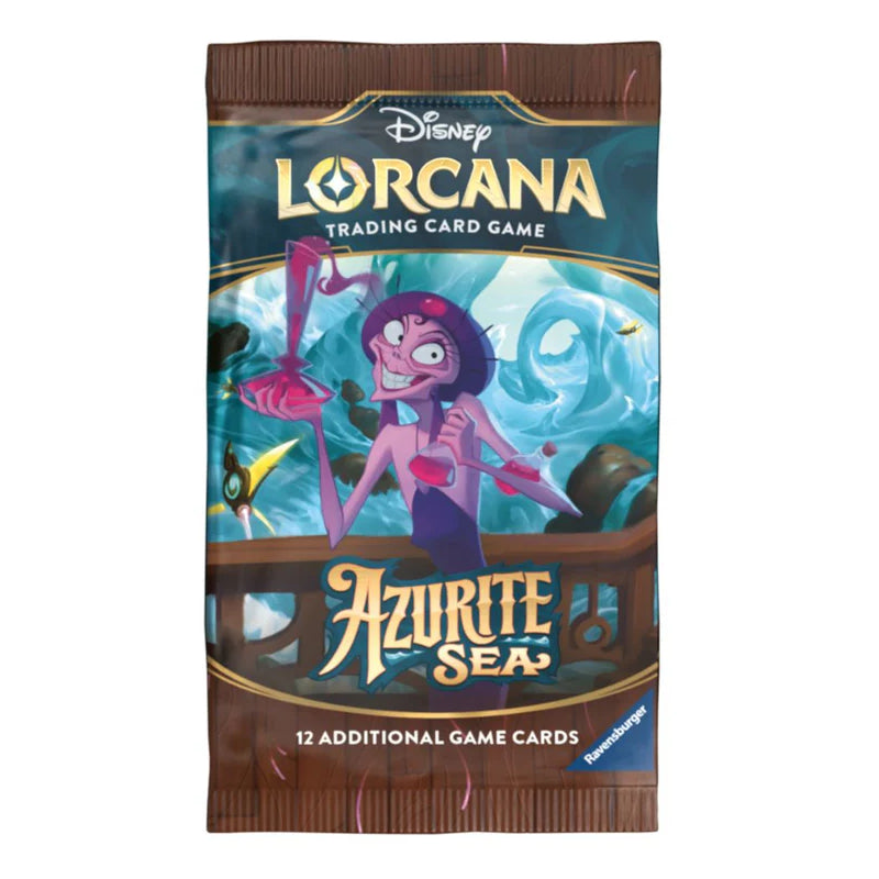 Disney Lorcana TCG: Azurite Sea Booster Pack-Hobbykort