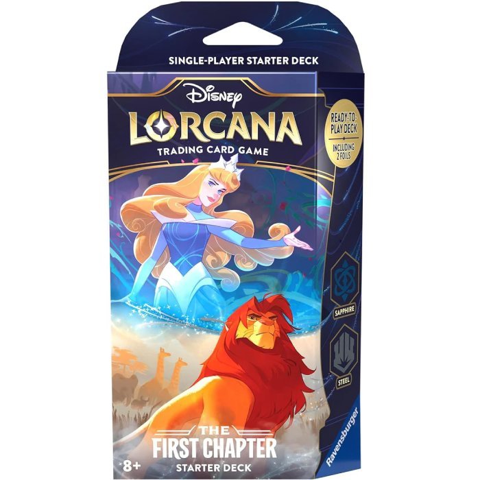 Disney Lorcana TCG: The First Chapter Starter Deck (Aurora & Simba) - Hobbykort