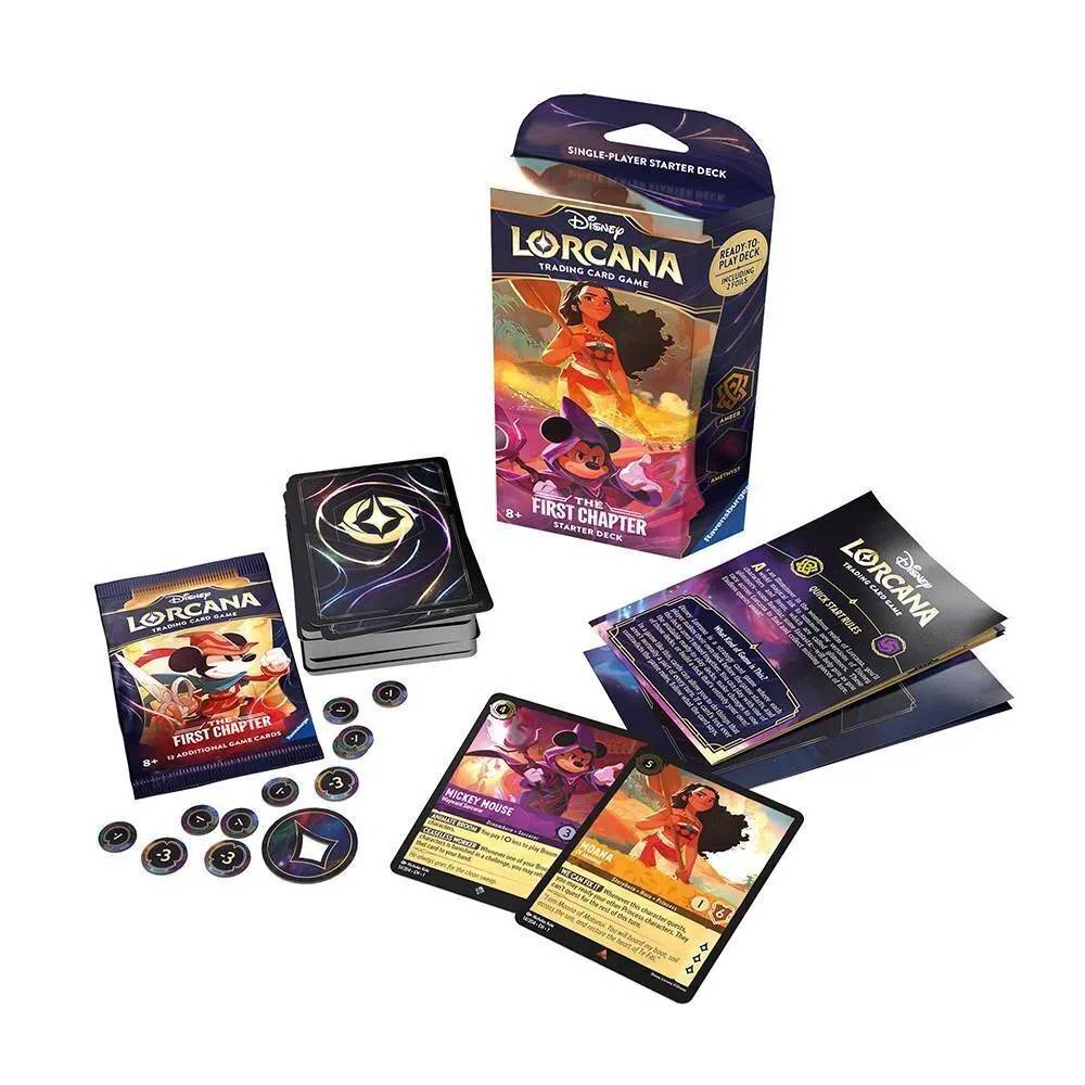 Disney Lorcana TCG: The First Chapter Starter Deck - Hobbykort