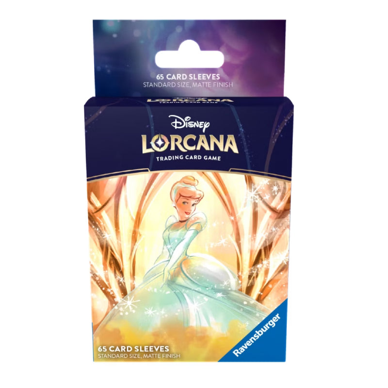 Disney Lorcana - Archazia’s Island Card Sleeves: Cinderella (Standard)-Hobbykort