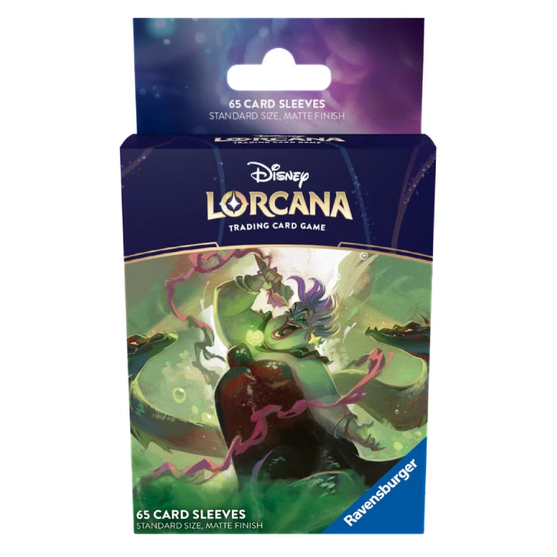 Disney Lorcana - Archazia’s Island Card Sleeves: Ursula (Standard)-Hobbykort