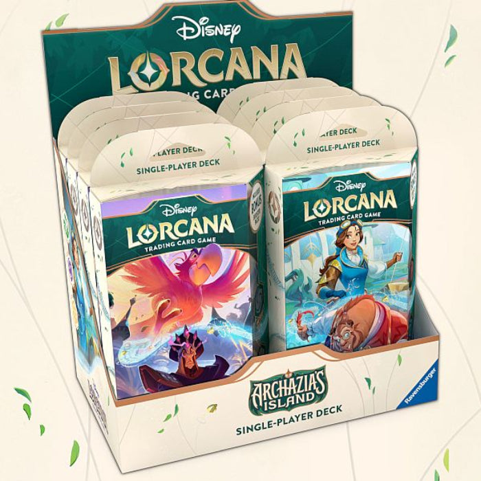 Disney Lorcana TCG: Archazia's Island Starter Deck (Iago & Jafar)-Hobbykort