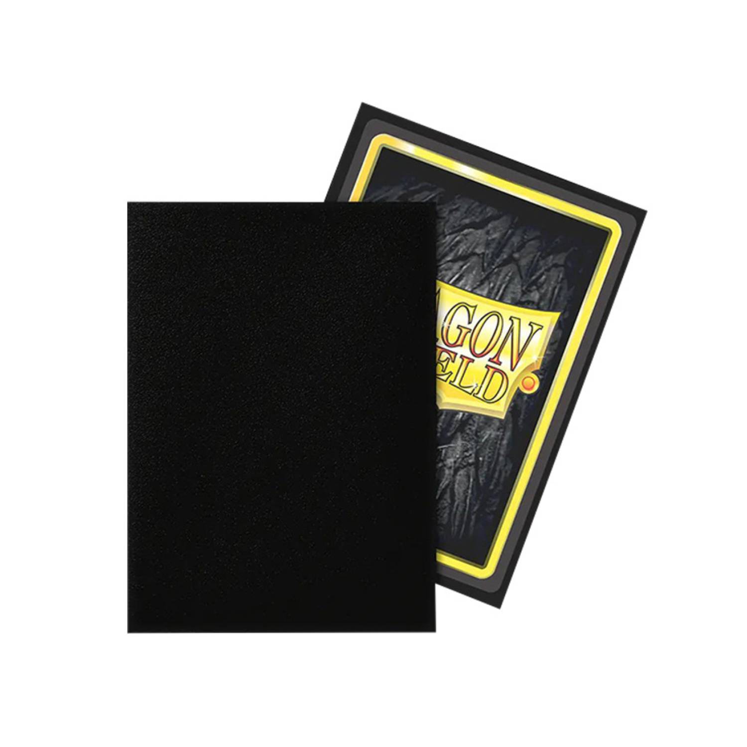 Dragon Shield Card Sleeves - Non-Glare Black Matte 100st (Standard)-Hobbykort