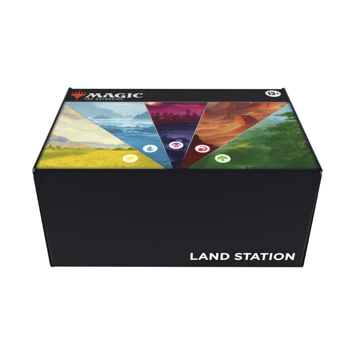 Magic Tarkir Dragonstorm Land Station (400 Basic Land Cards)