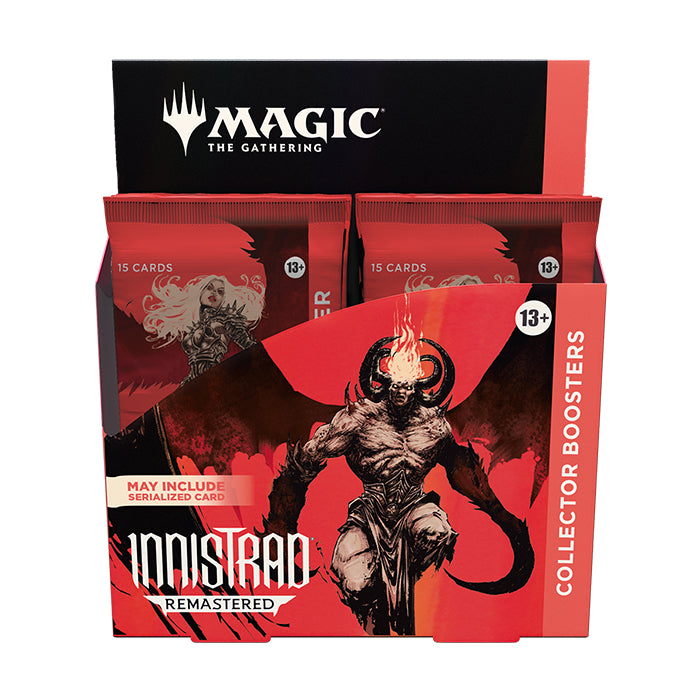 Magic The Gathering: Innistrad Remastered Collector's Booster Display-Hobbykort