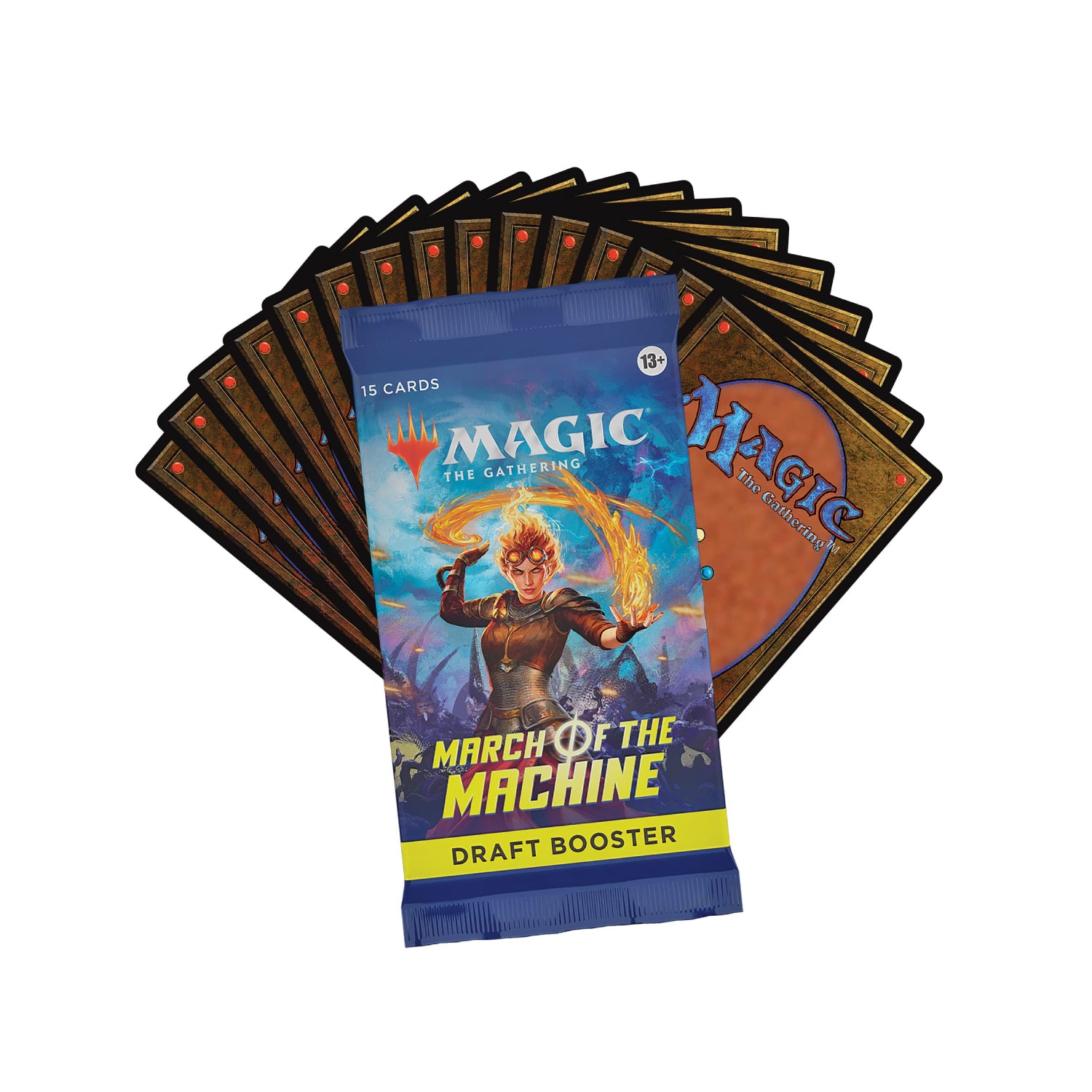 Magic The Gathering: March of the Machine Draft Play Booster Pack-Hobbykort