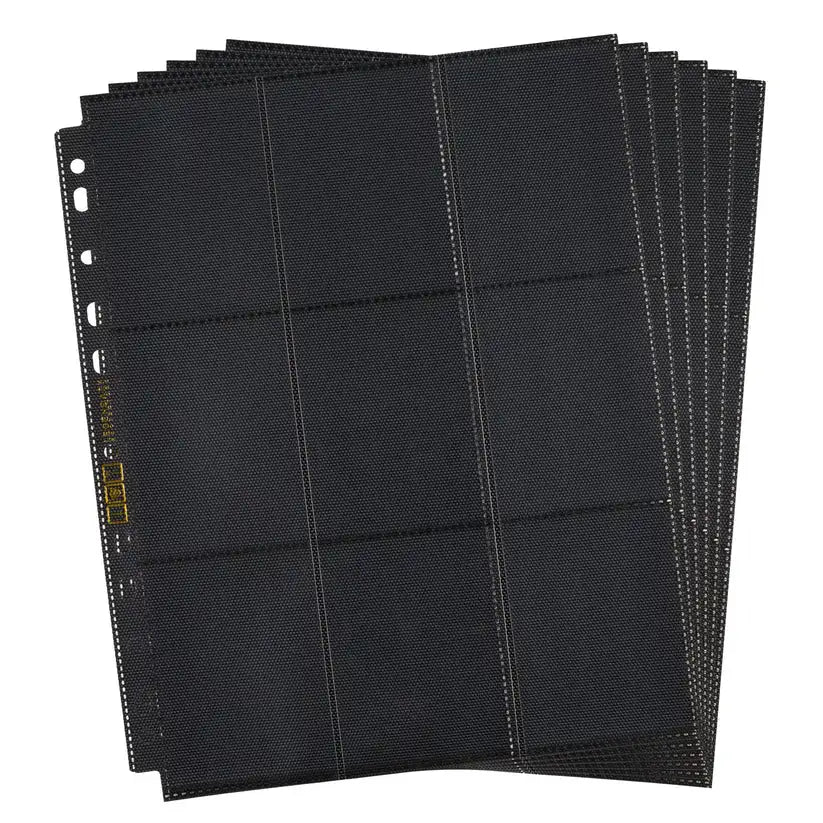 Platinum Black Page 9-Pocket Platficka (50st)-Hobbykort