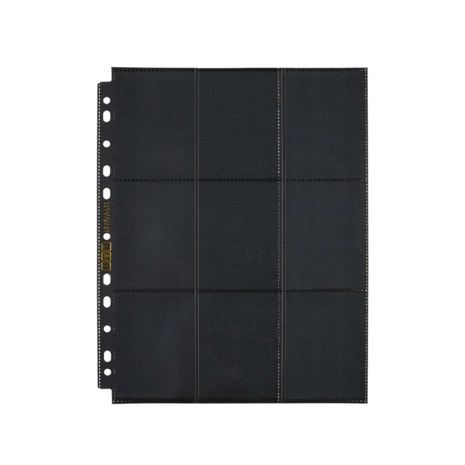 Platinum Black Page 9-Pocket Plastficka