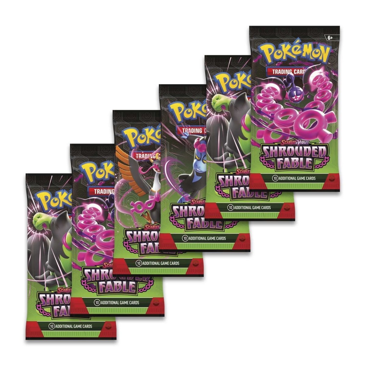 Pokémon SV6.5: Shrouded Fable Bundle (6 Booster Packs)-Hobbykort