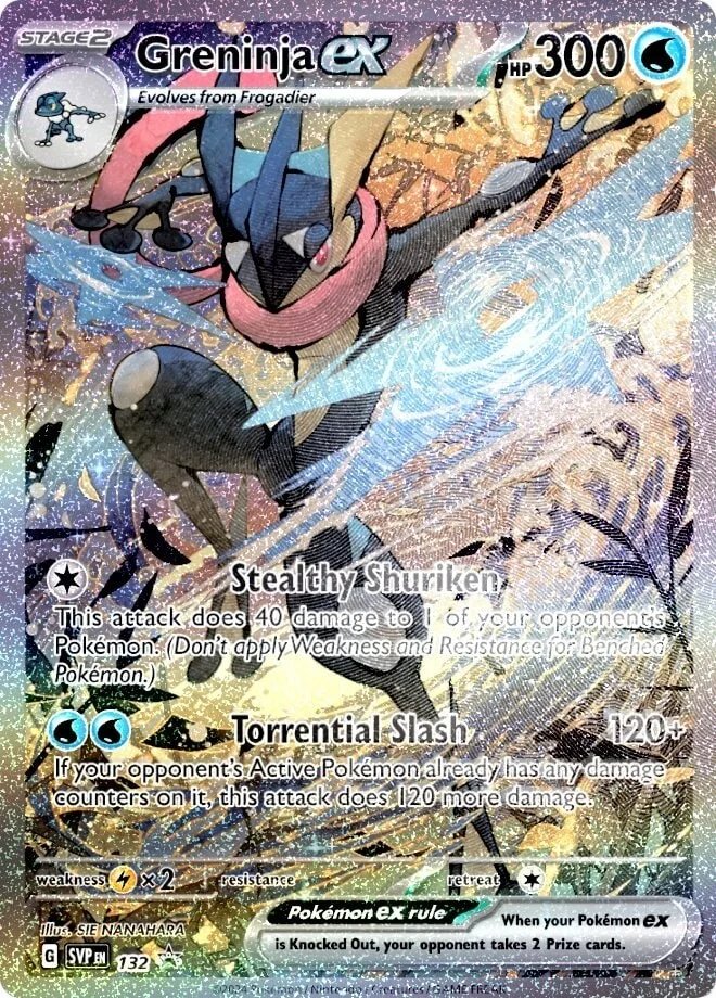 Pokemon SV6.5: Shrouded Fable Greninja ex Special Illustration Collection Box-Hobbykort