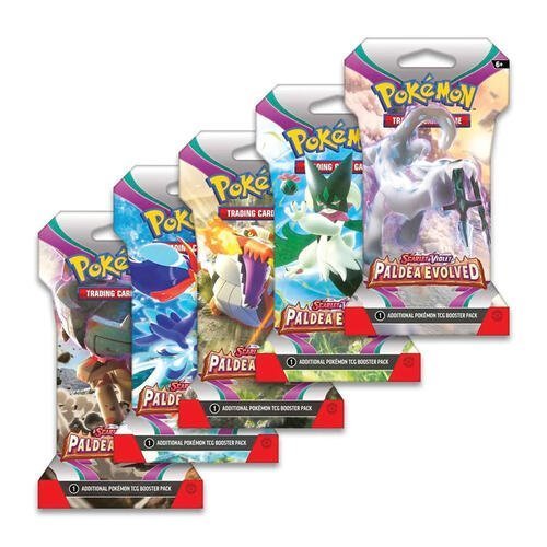 Pokemon Scarlet & Violet 2: Paldea Evolved Sleeved Booster Pack - Hobbykort