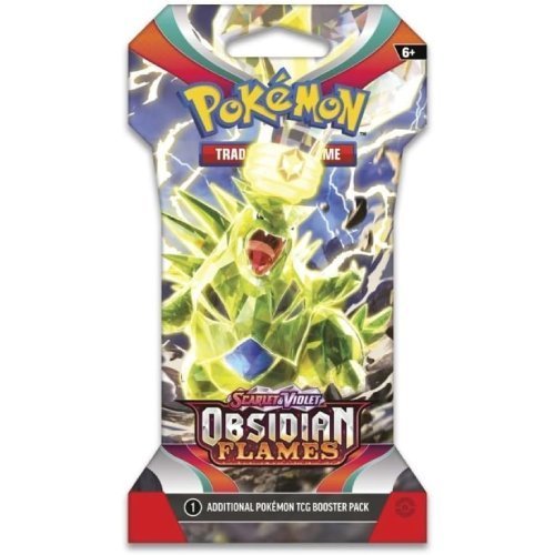 Pokémon Scarlet & Violet 3: Obsidian Flames Sleeved Booster Pack - Hobbykort