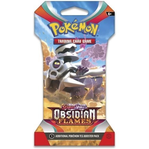 Pokémon Scarlet & Violet 3: Obsidian Flames Sleeved Booster Pack - Hobbykort