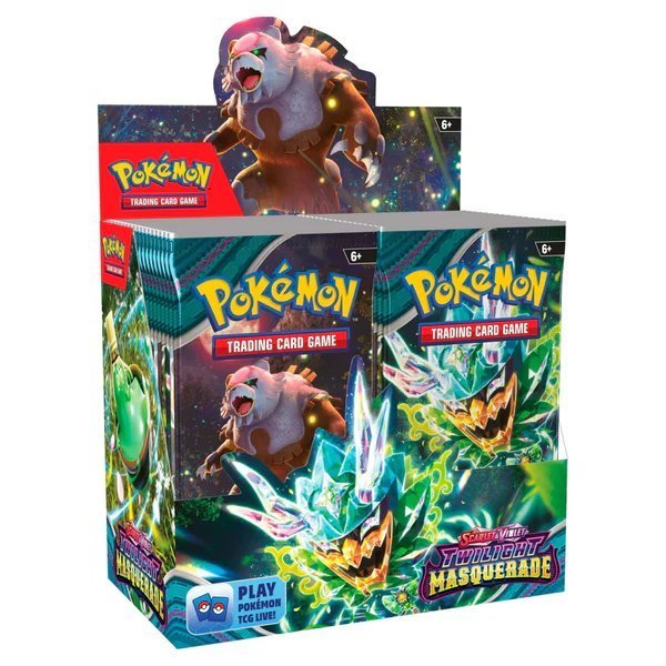 Pokémon Scarlet & Violet 6: Twilight Masquerade Booster Box/Display - Hobbykort