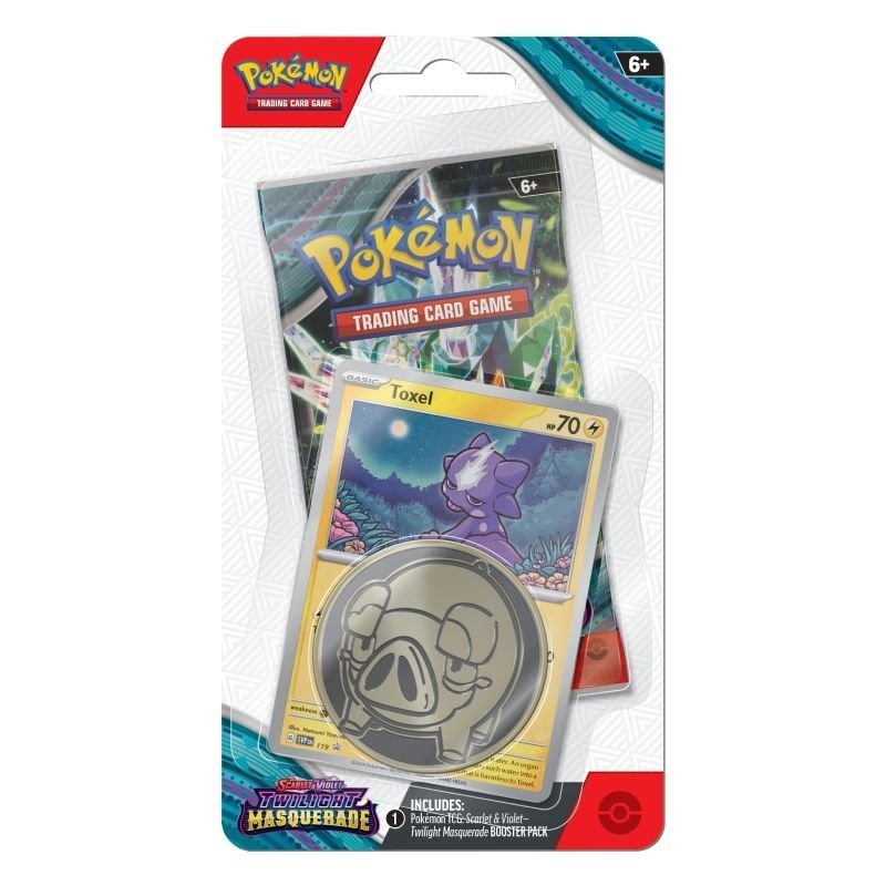 Pokémon Scarlet & Violet 6: Twilight Masquerade: Checklane Blister - Hobbykort