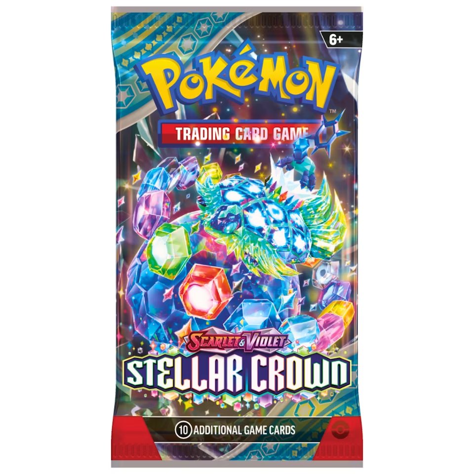 Pokemon Scarlet & Violet 7: Stellar Crown Booster Box/Display-Hobbykort