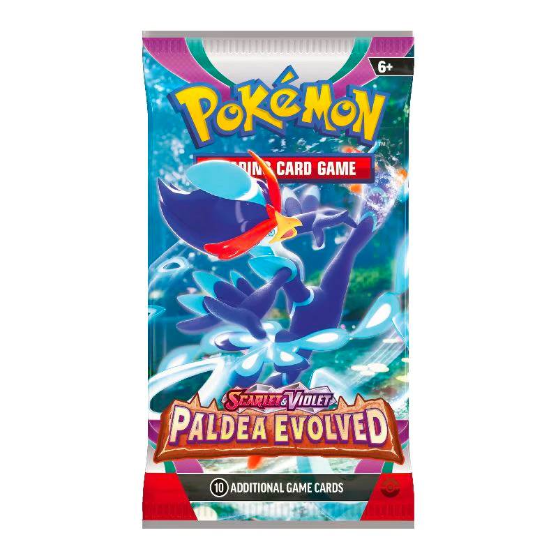 Pokémon Scarlet and Violet 2: Paldea Evolved Booster Pack - Hobbykort