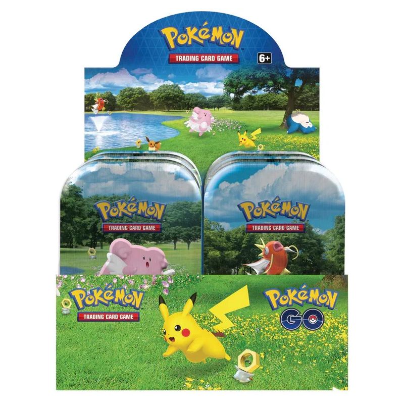 Pokemon Sword & Shield 10.5: Pokémon GO Mini Tin Box (10st)-Hobbykort