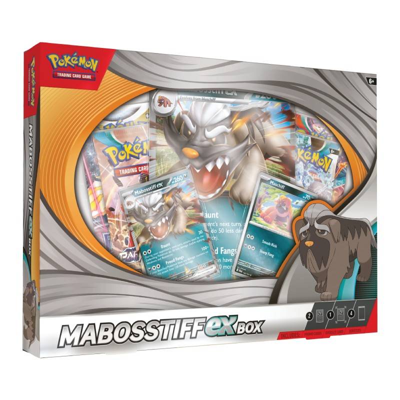 Pokémon TCG: Mabosstiff ex Box-Hobbykort