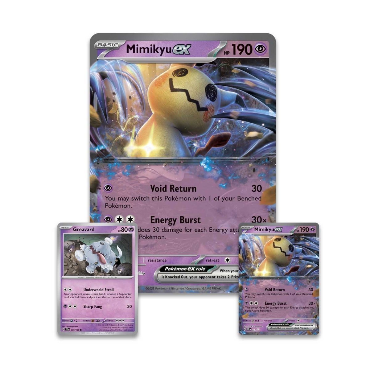 Pokémon TCG: Mimikyu ex Collection Box-Hobbykort