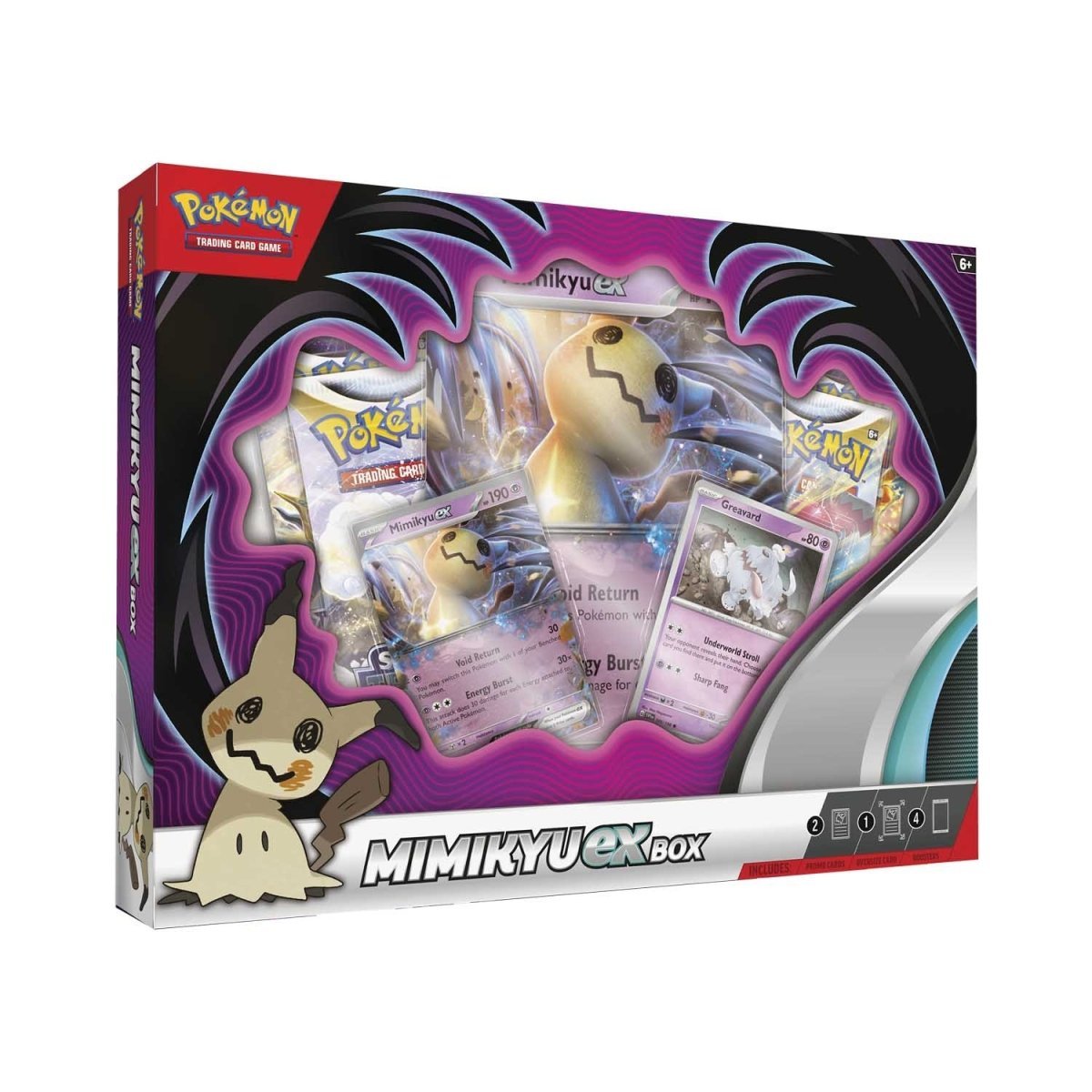 Pokémon TCG: Mimikyu ex Collection Box-Hobbykort