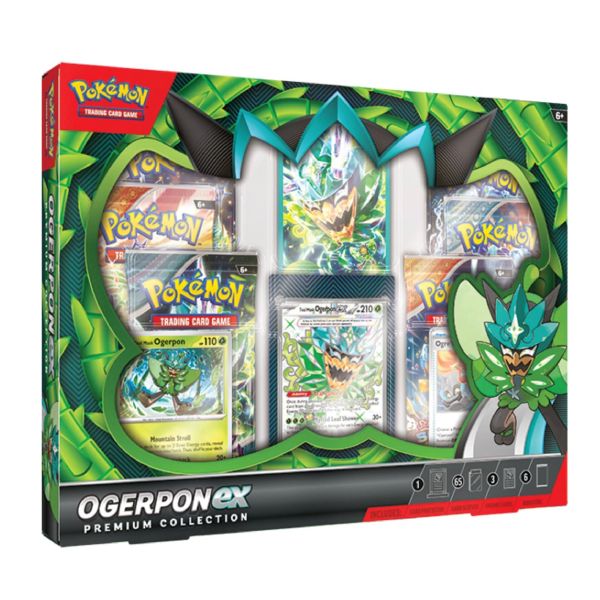 Pokemon TCG: Ogerpon ex Premium Collection-Hobbykort