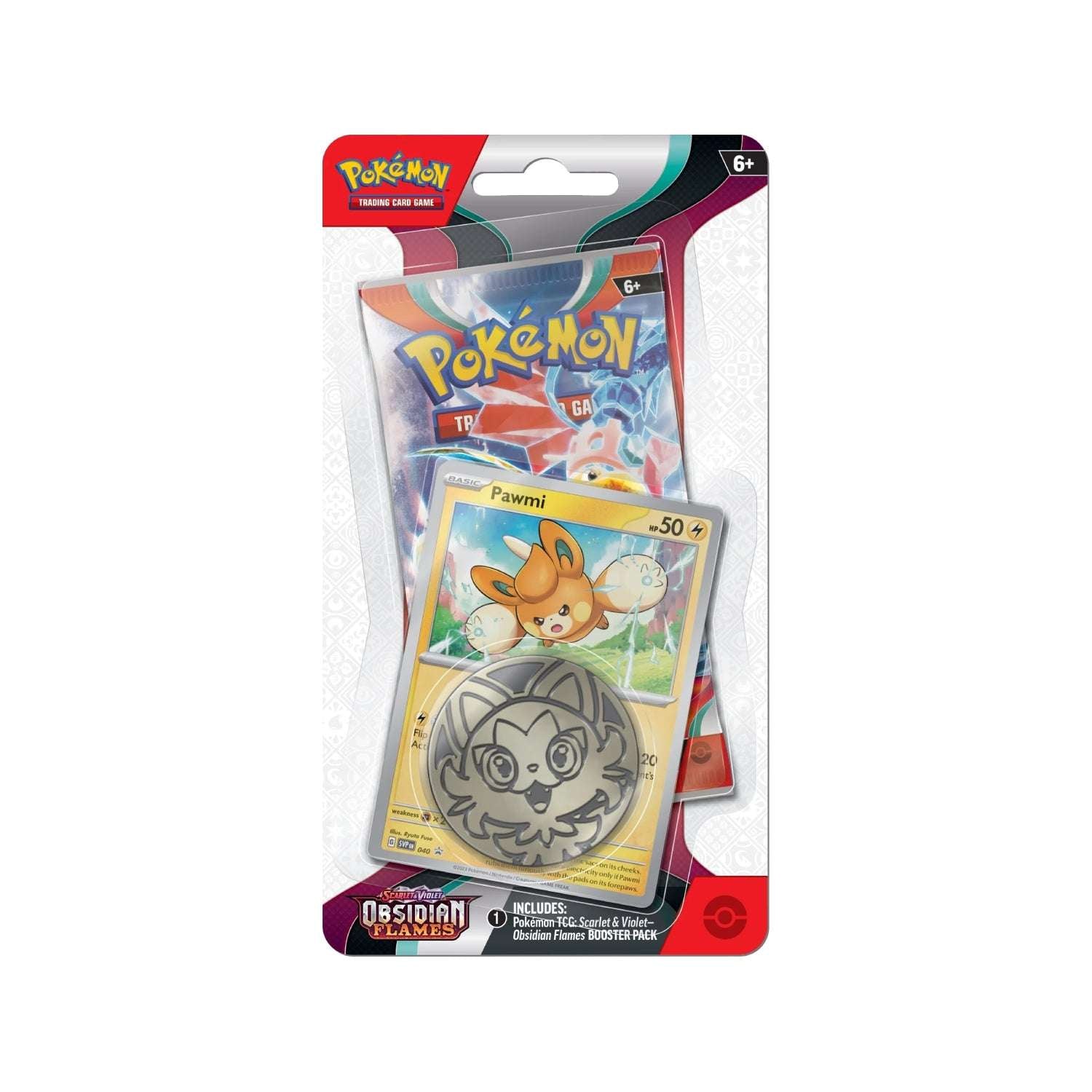 Pokémon SV3: Obsidian Flames Checklane Blister Pack-Hobbykort