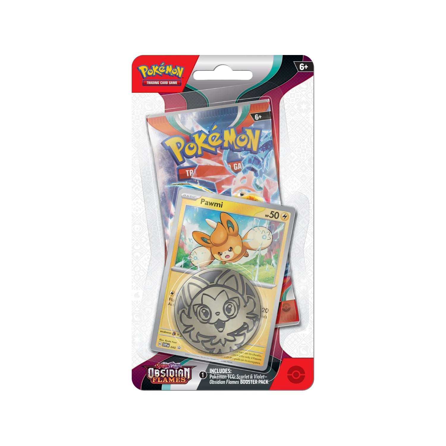 Pokémon SV3: Obsidian Flames Checklane Blister Pack-Hobbykort