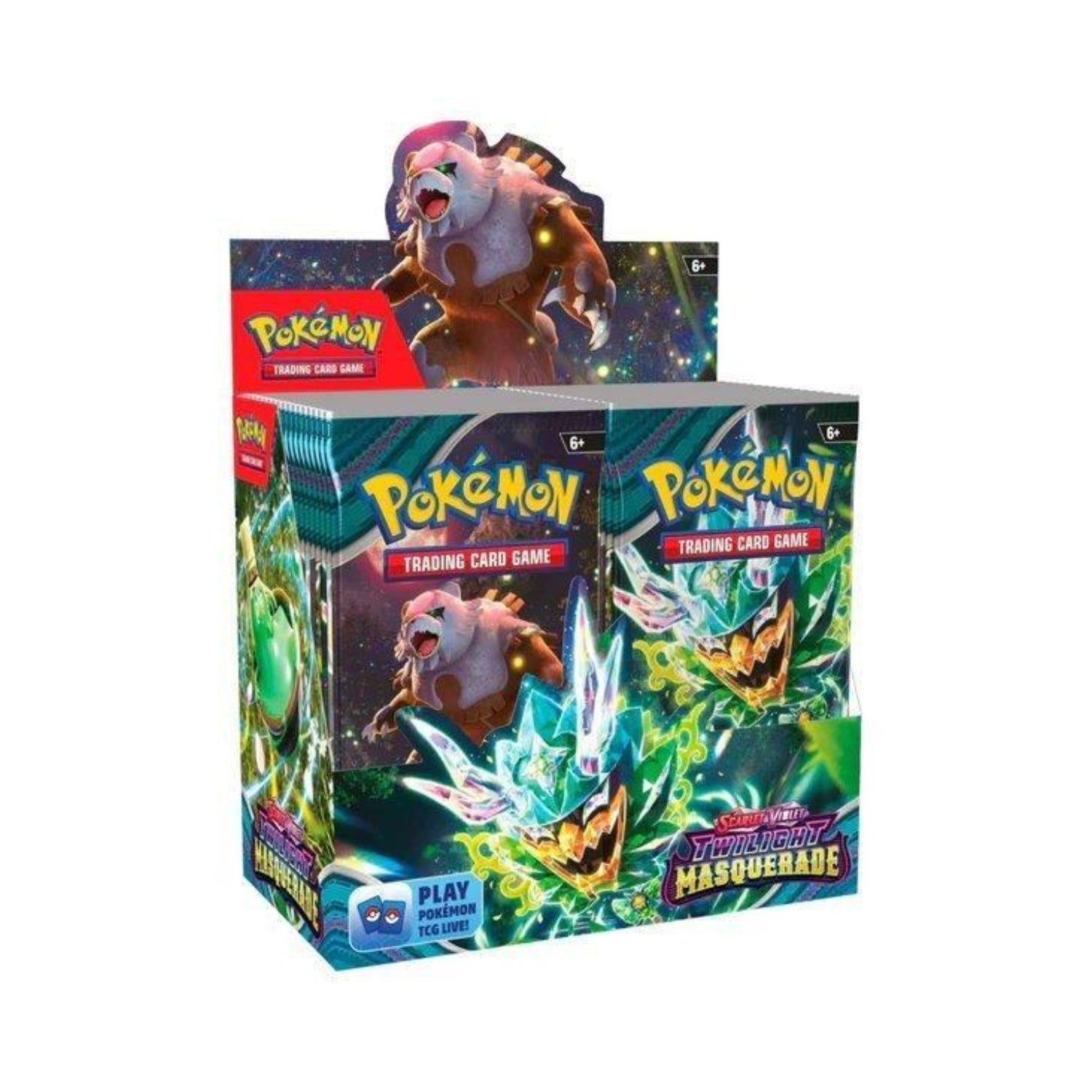 Pokémon SV6: Twilight Masquerade Booster Box-Hobbykort